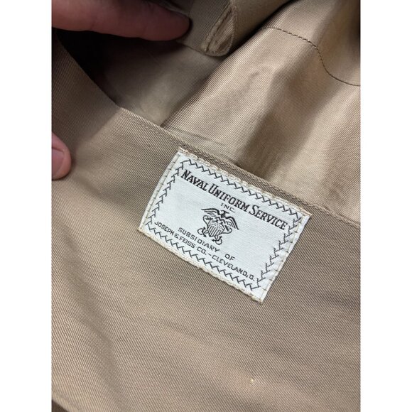 Vintage United States Naval Academy Dress Uniform Jacket Men's 40 Brown - Picture 11 of 11